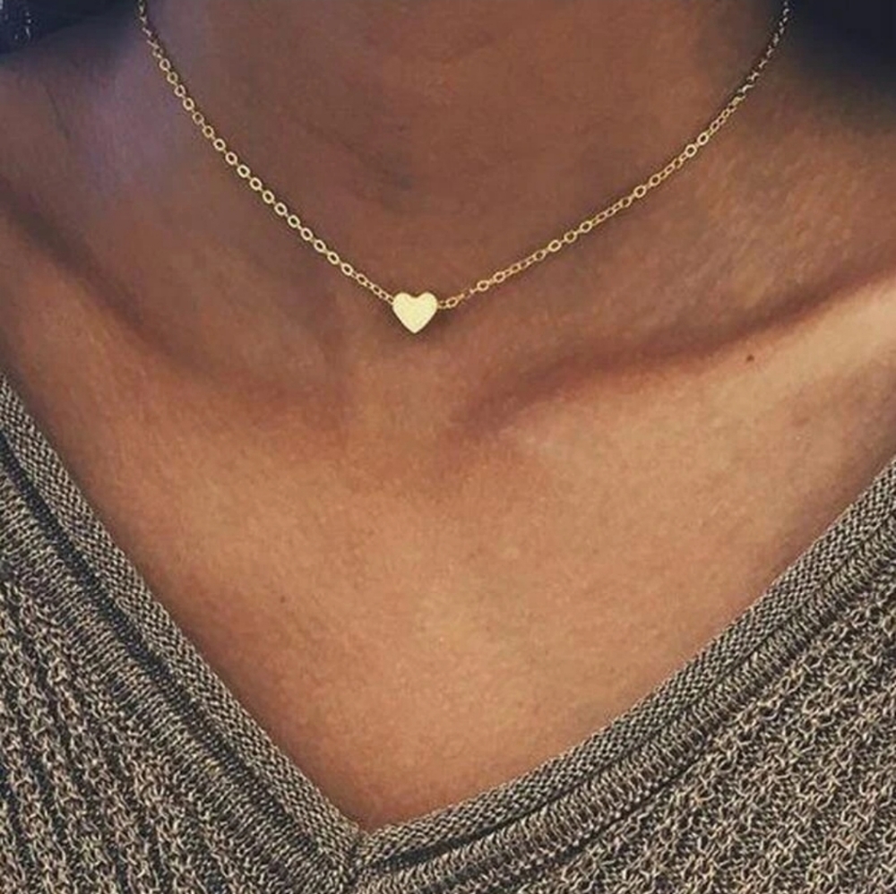 Gold Heart Necklace